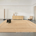 Large Jute Carpet High quality handmade natural jute braided area rugs Manufactory